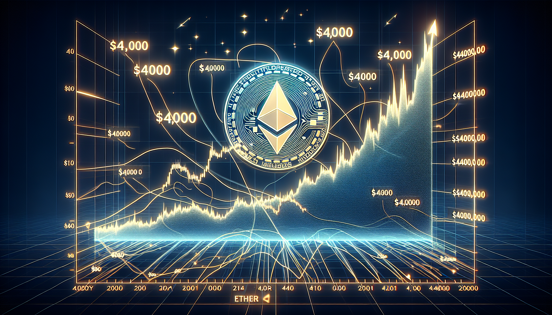 Ether price returns to $4K for the first time since March