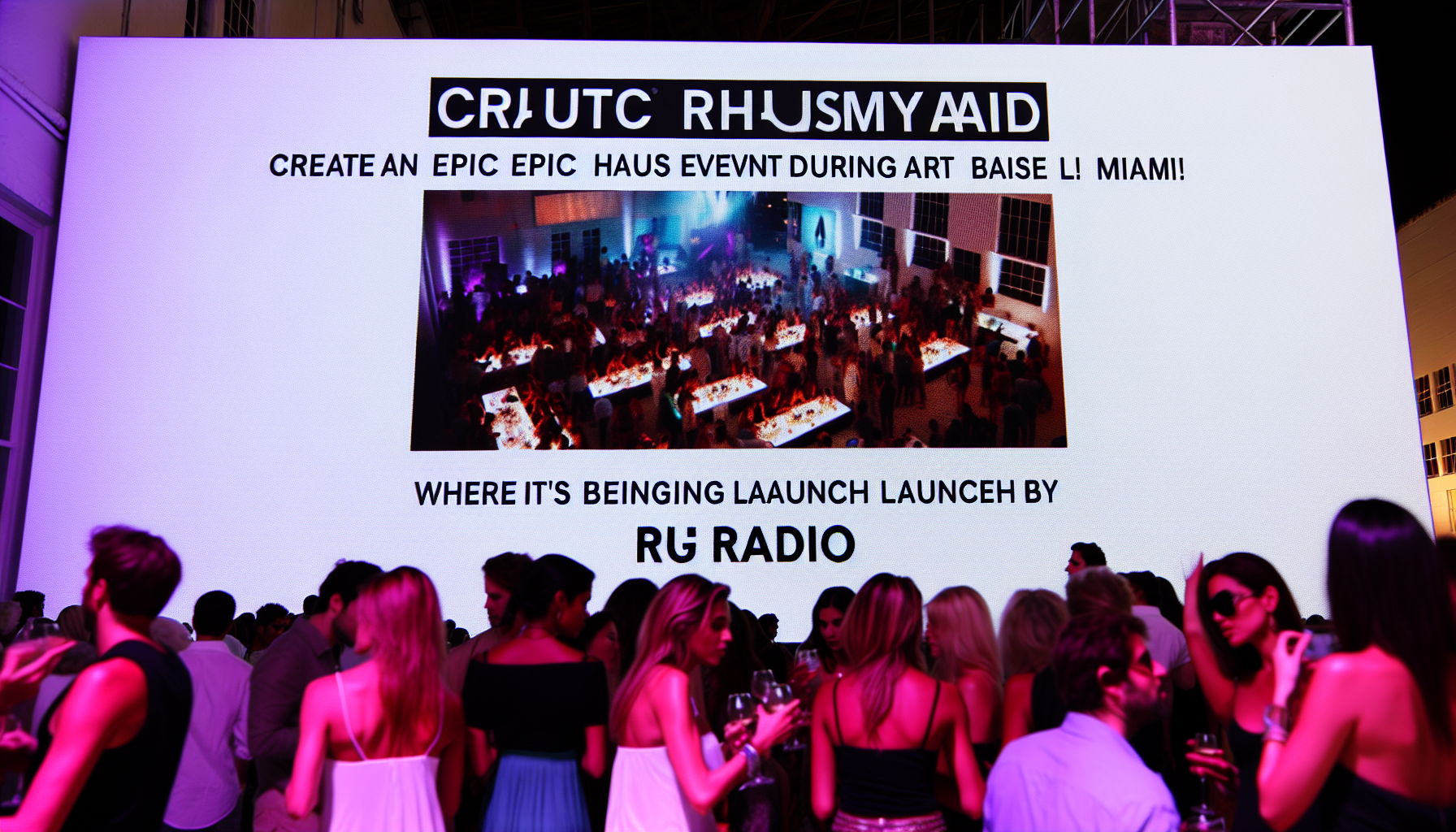 Decrypt, Rug Radio Launch MYRIAD at Epic R HAUS Event During Art Basel Miami