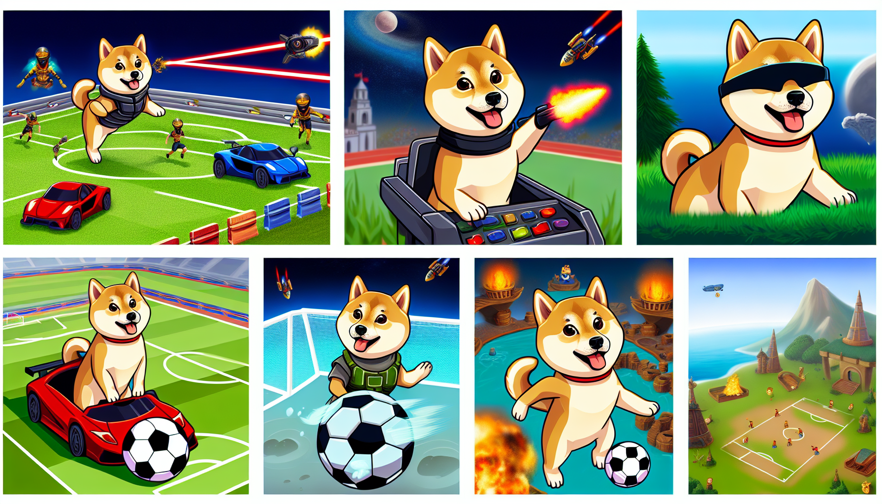 Play With Doge: 7 Games That Feature the Dogecoin Meme Pup