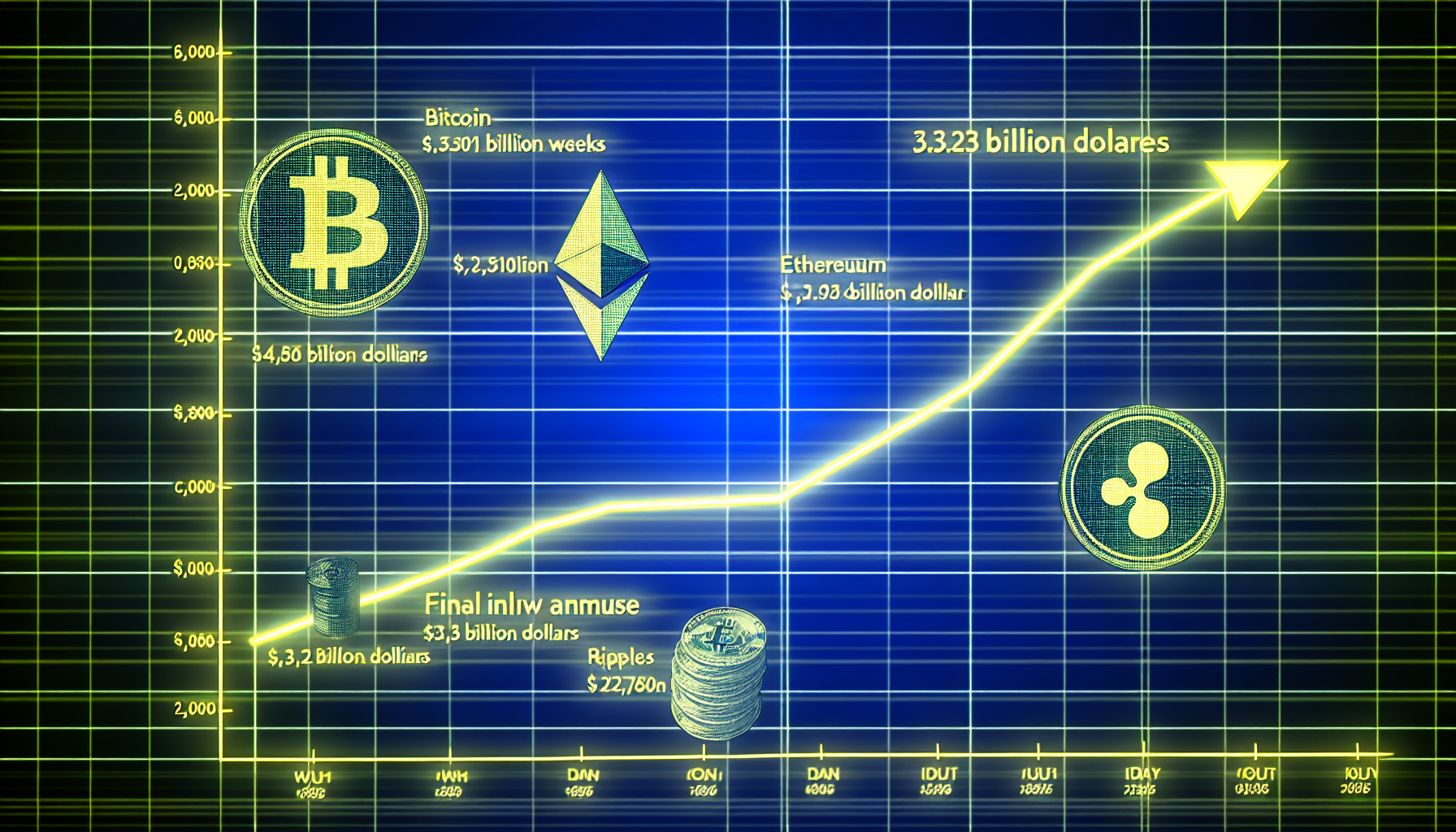 Crypto products record 10th consecutive week of inflows at $3.2B