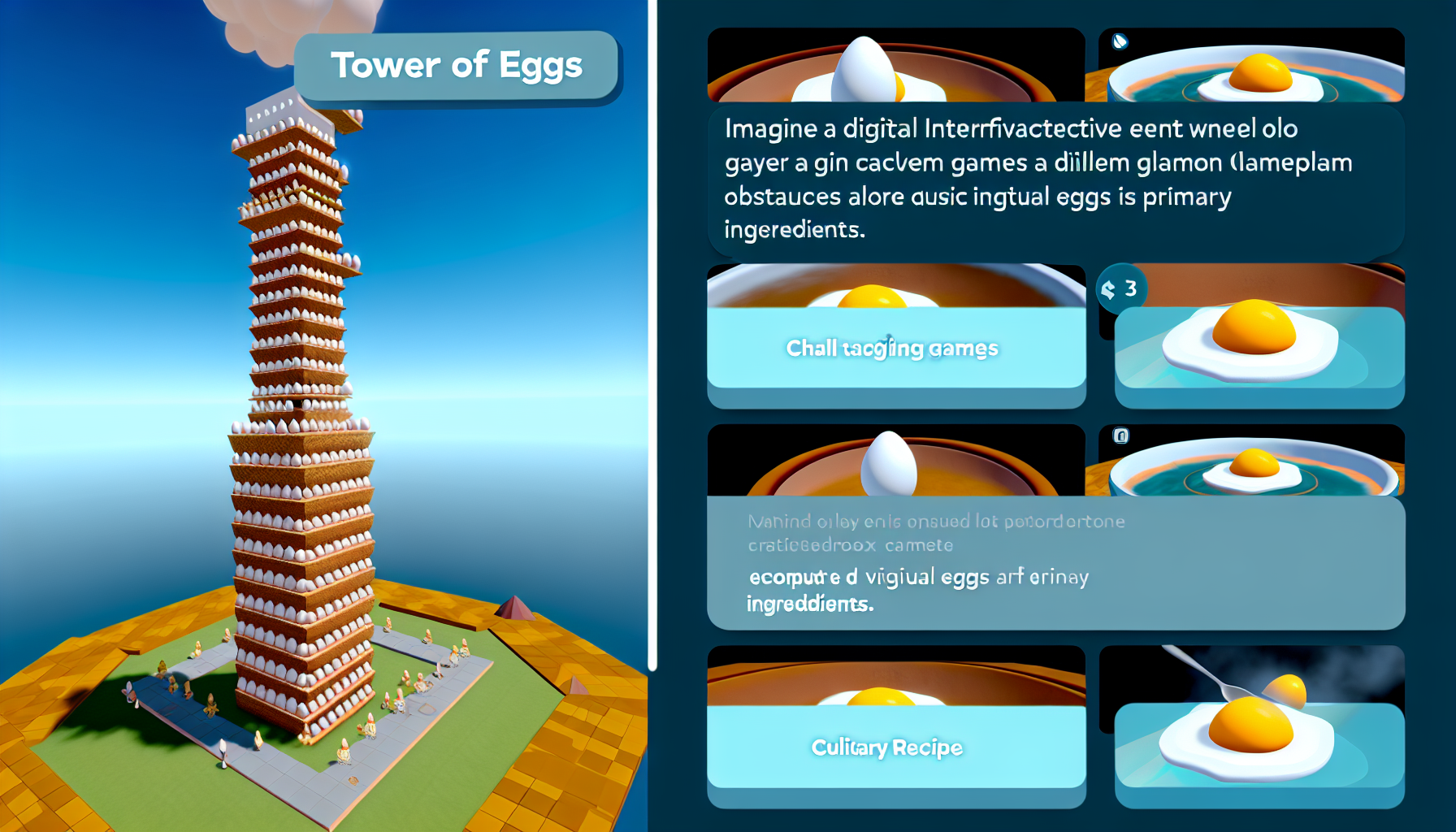 American Egg Board Debuts “Tower of Eggs” Activation in Roblox, Featuring Obstacle Gameplay and Recipe Challenges