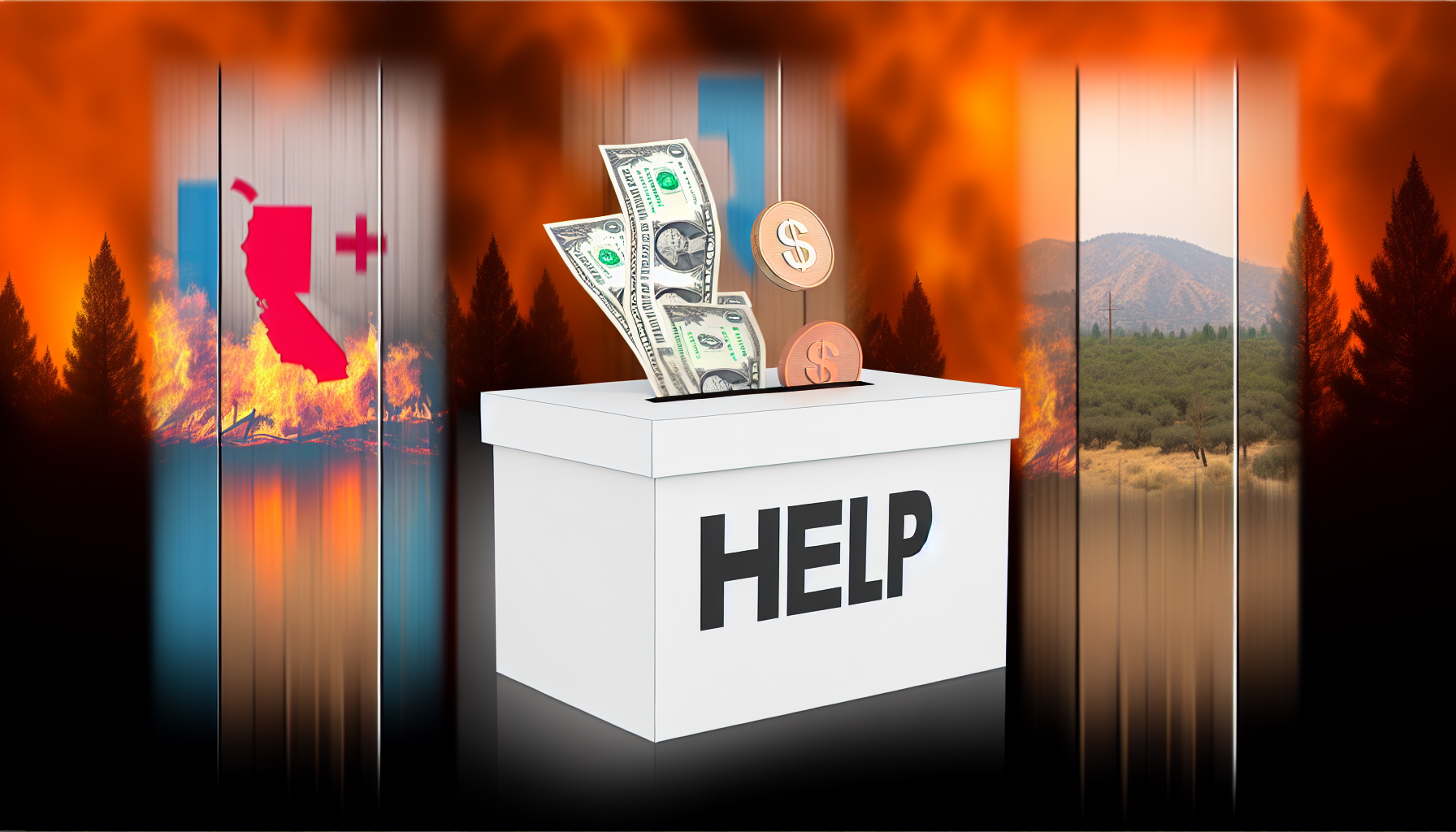 The Giving Block starts disaster fund for California wildfire victims