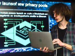 Privacy Pools launch on Ethereum, with Vitalik demoing the feature