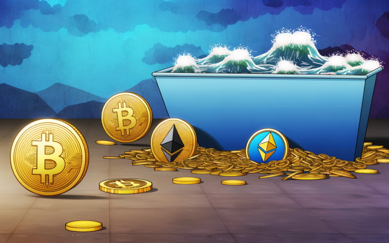 Bitcoin, Ethereum and XRP Sink as Crypto Liquidations Top $900 Million