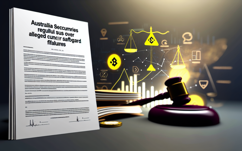 Australia Securities Regulator Sues Binance Over Alleged Consumer Safeguard Failures