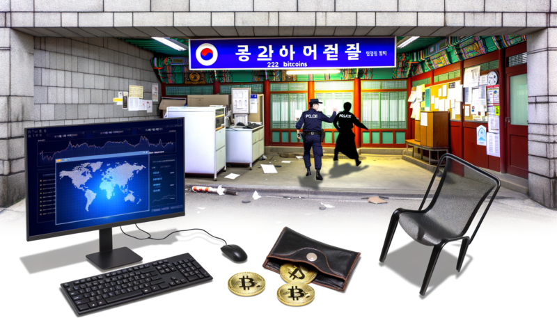 22 Bitcoin worth $1.5M vanish from Seoul police custody