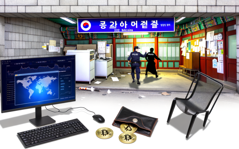 22 Bitcoin worth $1.5M vanish from Seoul police custody