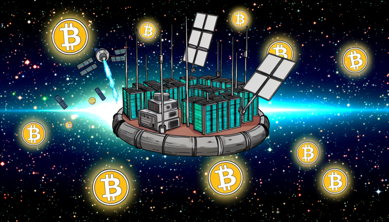 Orbital data center company to start mining Bitcoin in space
