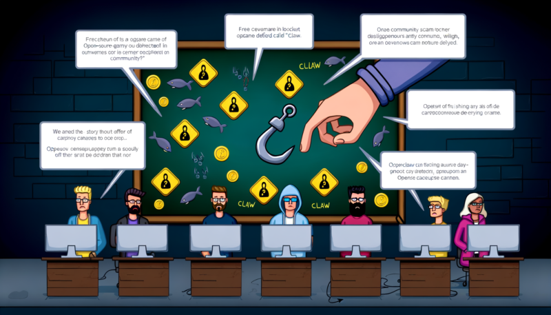 OpenClaw devs targeted by phishing scam promising free ‘CLAW’ tokens
