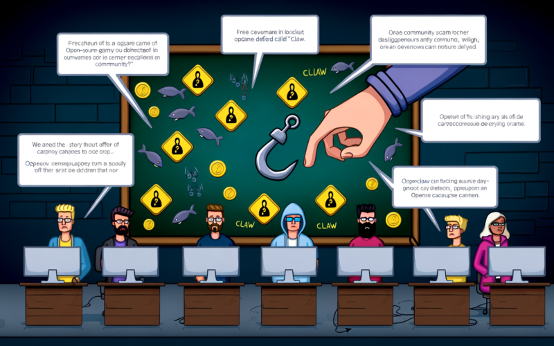 OpenClaw devs targeted by phishing scam promising free ‘CLAW’ tokens
