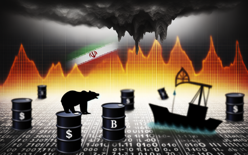 Crypto, stocks fall as oil whipsaws after Iran vows response to Trump threat