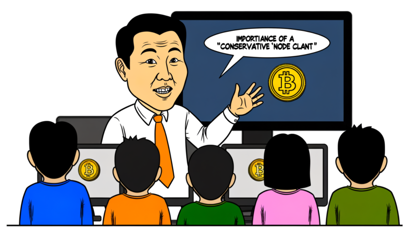 Jimmy Song explains why Bitcoin needs a 'conservative' node client