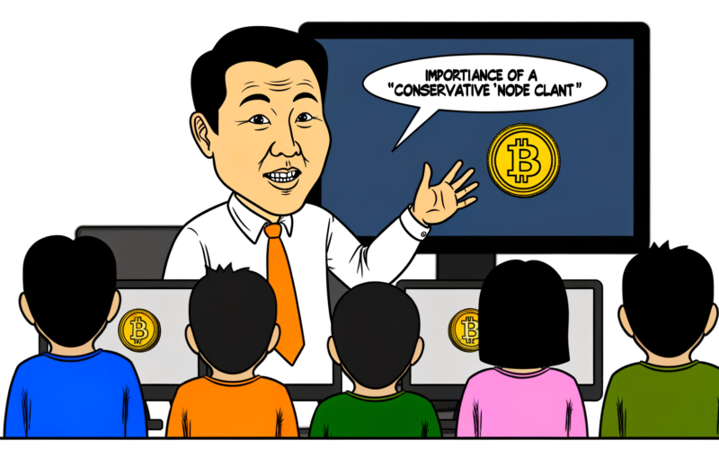 Jimmy Song explains why Bitcoin needs a 'conservative' node client